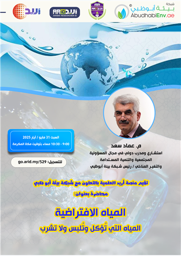 المياه الافتراضية (المياه التي تُؤكل وتُلبس ولا تشرب)